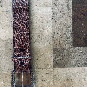 Lucchese Genuine Elephant Belt